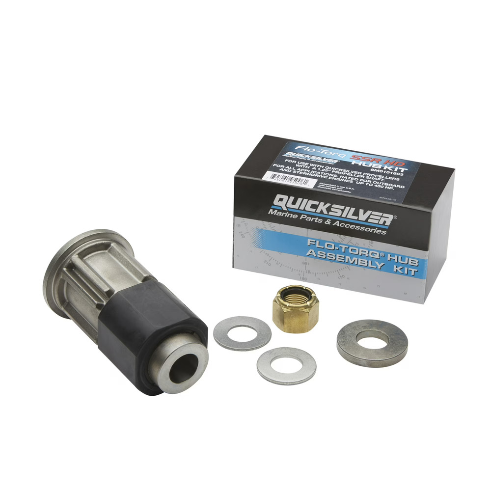 Quicksilver 8M0101603 Flo-Torq SSR HD Propeller Hub Kit Mercury 200-450 Hp 1.25"